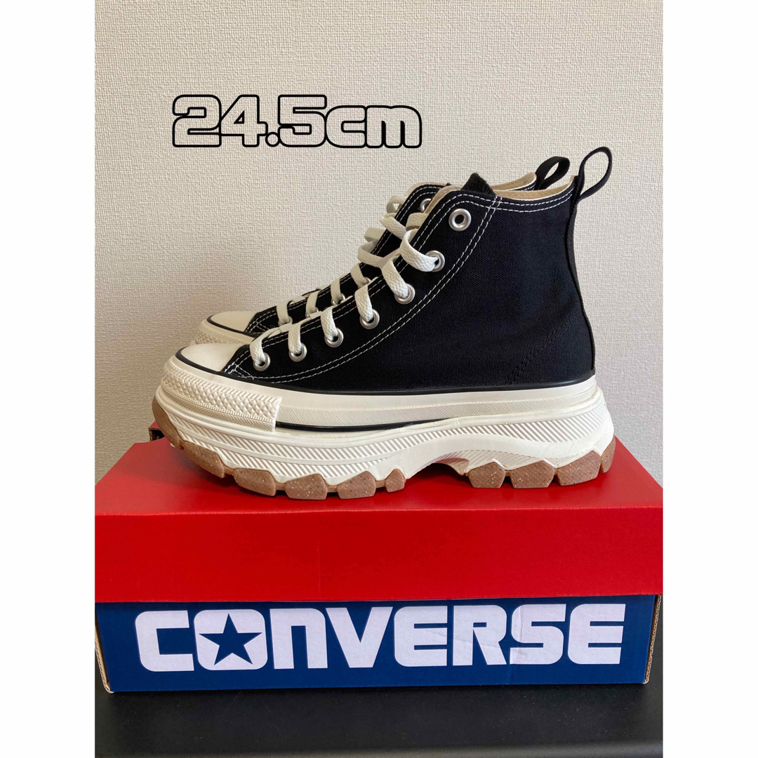 驚きの値段 【24.5cm】コンバース オールスター トレックウエーブ HI