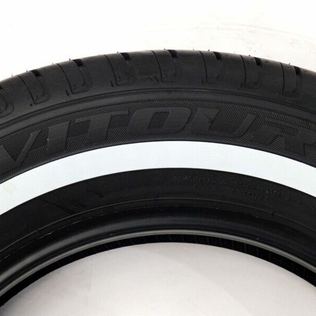 165/80R15 ホワイトリボン タイヤ 4本セット 送料無料！15インチ-