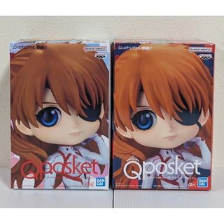 バンダイ(BANDAI)のシン・エヴァンゲリオン劇場版 Qposket 式波・アスカ・ラングレー 2種(フィギュア)