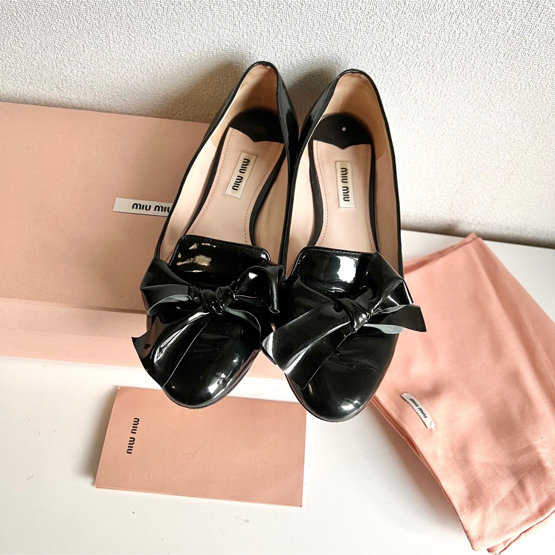 miu miu フラットシューズ