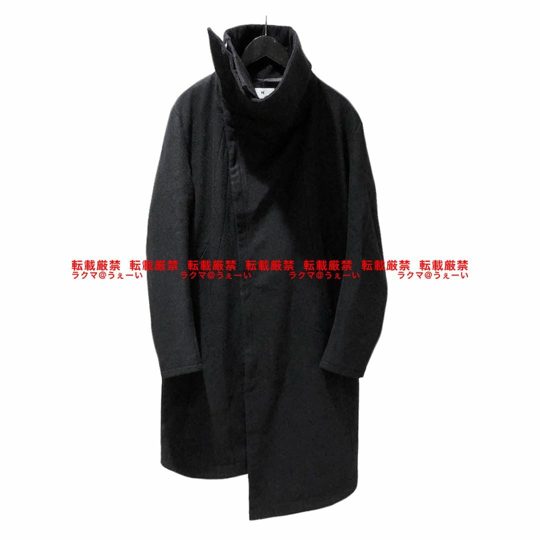 超美品 清春着 MaD アシンメトリーオーバーロングコート-