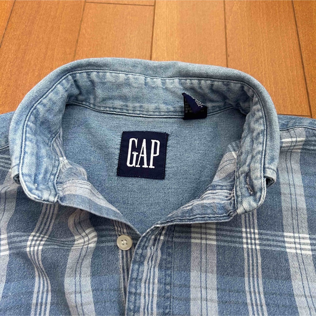 【美品】00s，OLD GAP｜オールドギャップ，BD，長袖シャツ，太アーム