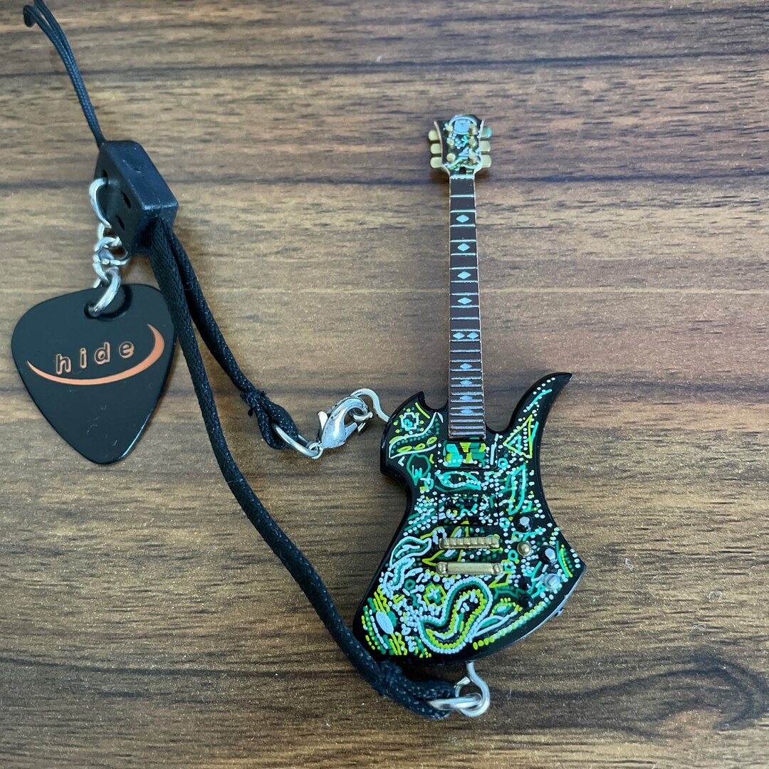 Fernandes - hideギターコレクション 携帯ストラップ モッキンバード