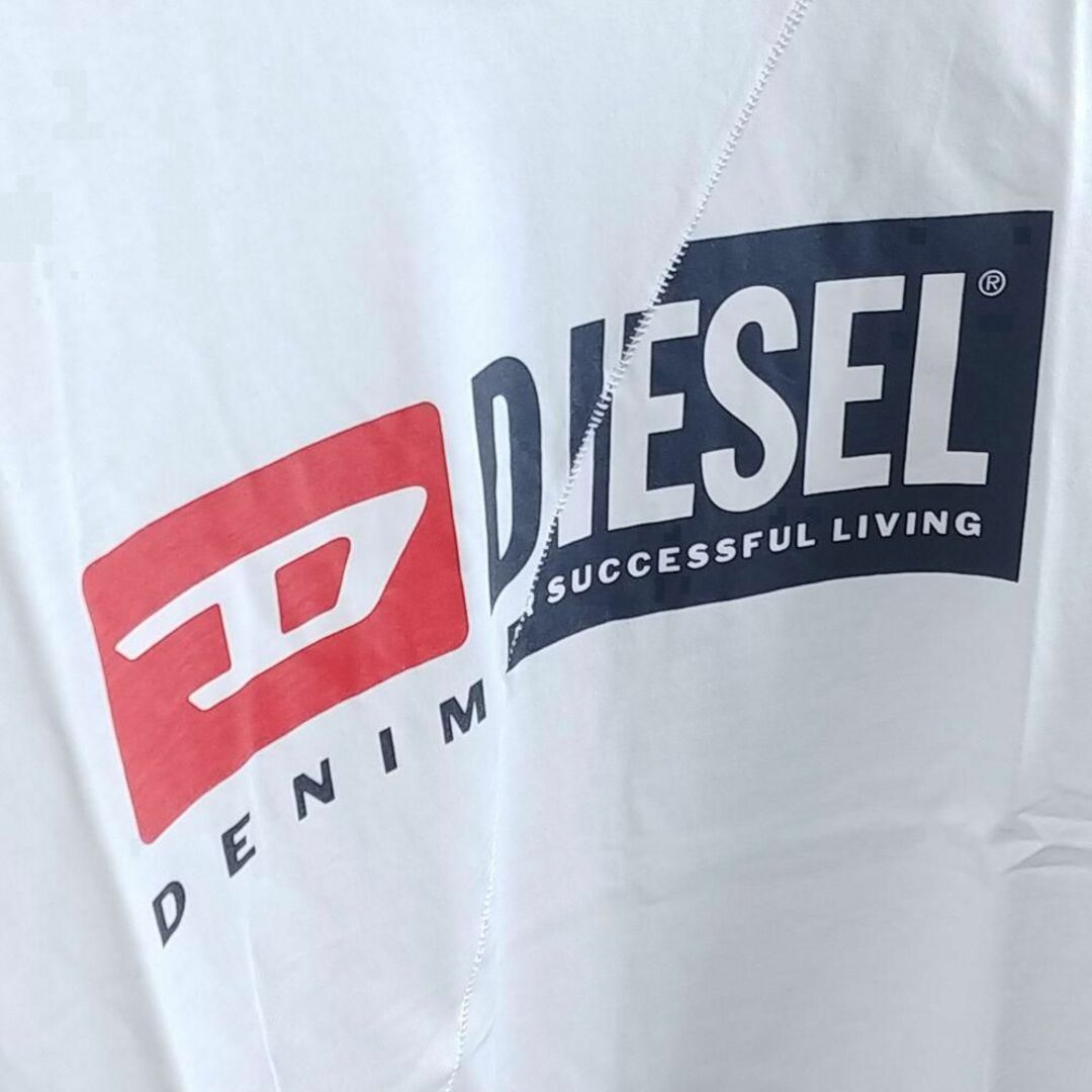 新品 M ディーゼル DIESEL Wロゴ Tシャツ カットソー CUTY 黒