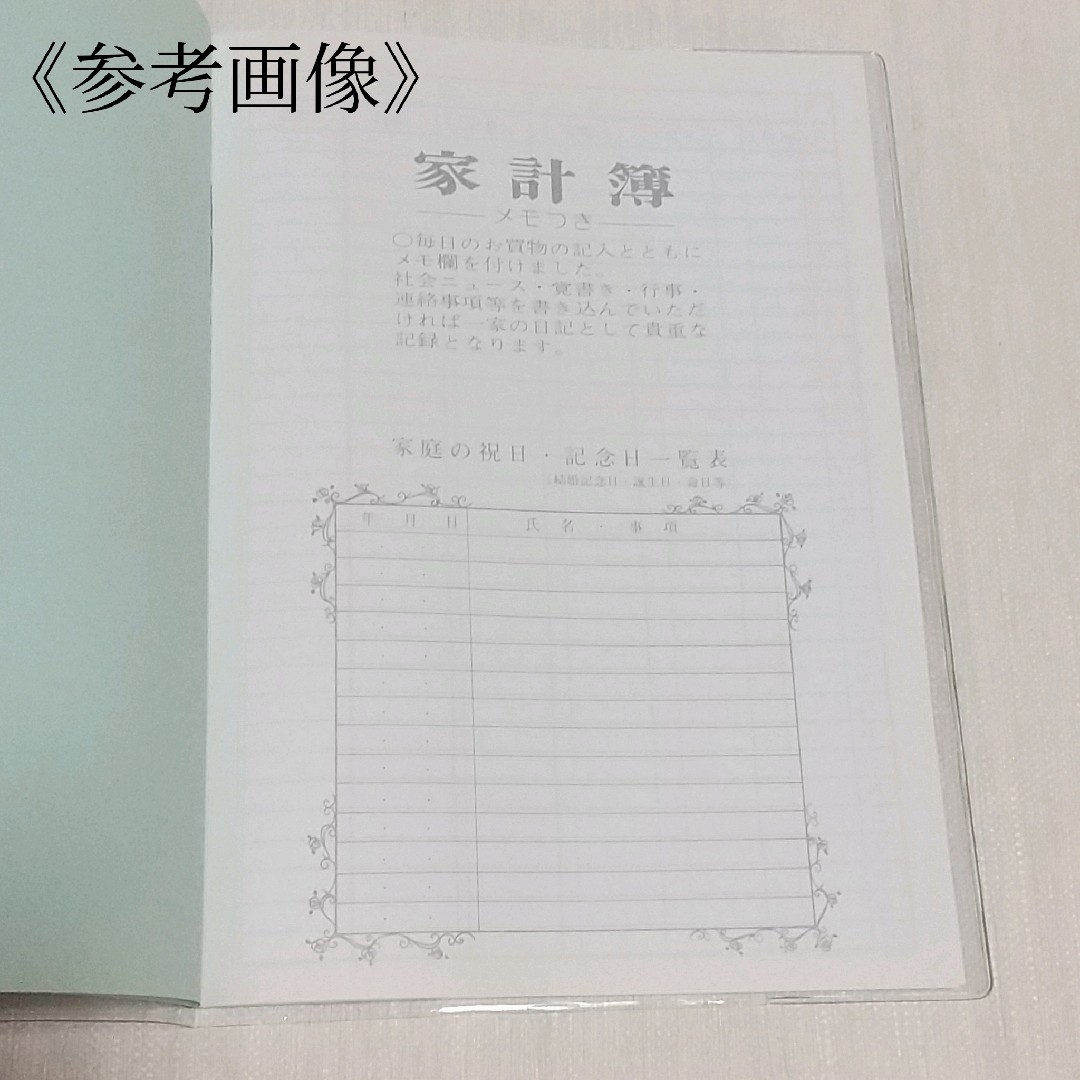 《未使用・難あり》エヌビー 家計簿 2冊 B5 チェック 2年5ヵ月 見開1ヵ月 インテリア/住まい/日用品のインテリア/住まい/日用品 その他(その他)の商品写真