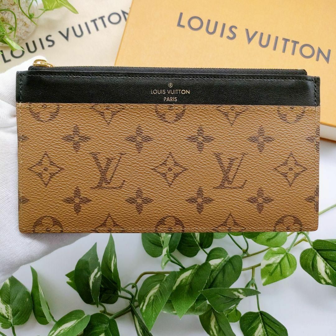 LOUIS VUITTON - ルイヴィトン 長財布 スリムパース モノグラム