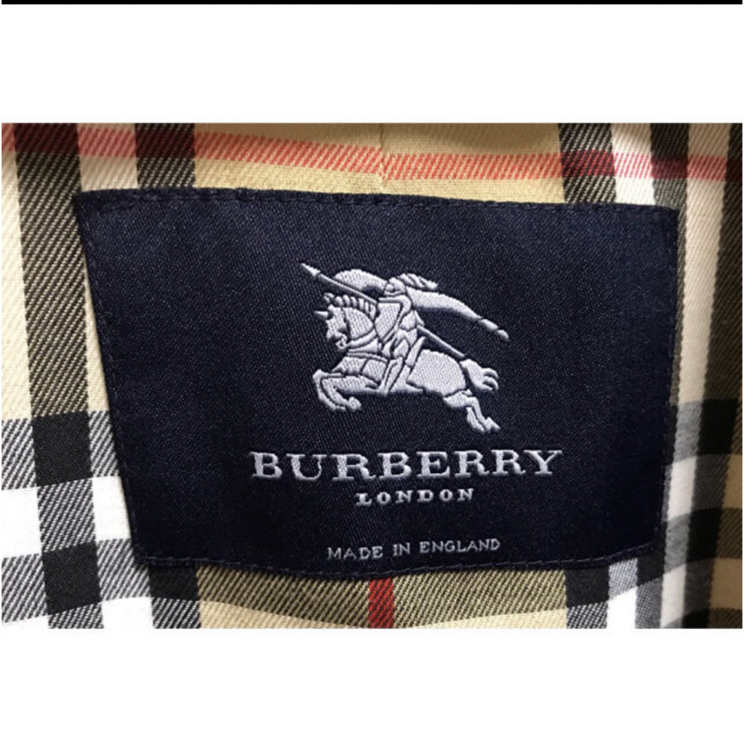 BURBERRY(バーバリー)の美品　Burberry レディース　コート　ステンカラーコート　イギリス製 レディースのジャケット/アウター(ロングコート)の商品写真