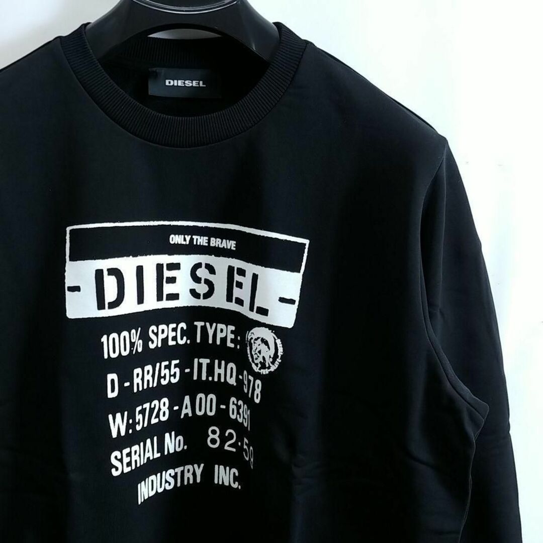 【新品】DIESEL ディーゼル セーター トレーナー スウェット 黒 M
