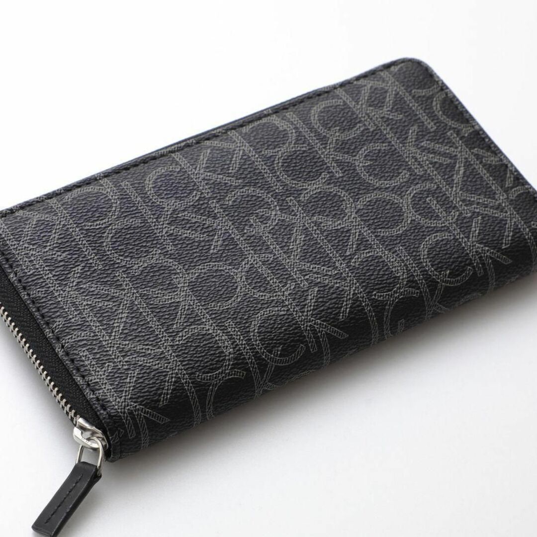 新品 長財布 カルバンクライン レザー 黒 ロゴ ブランド 雑貨 79468-
