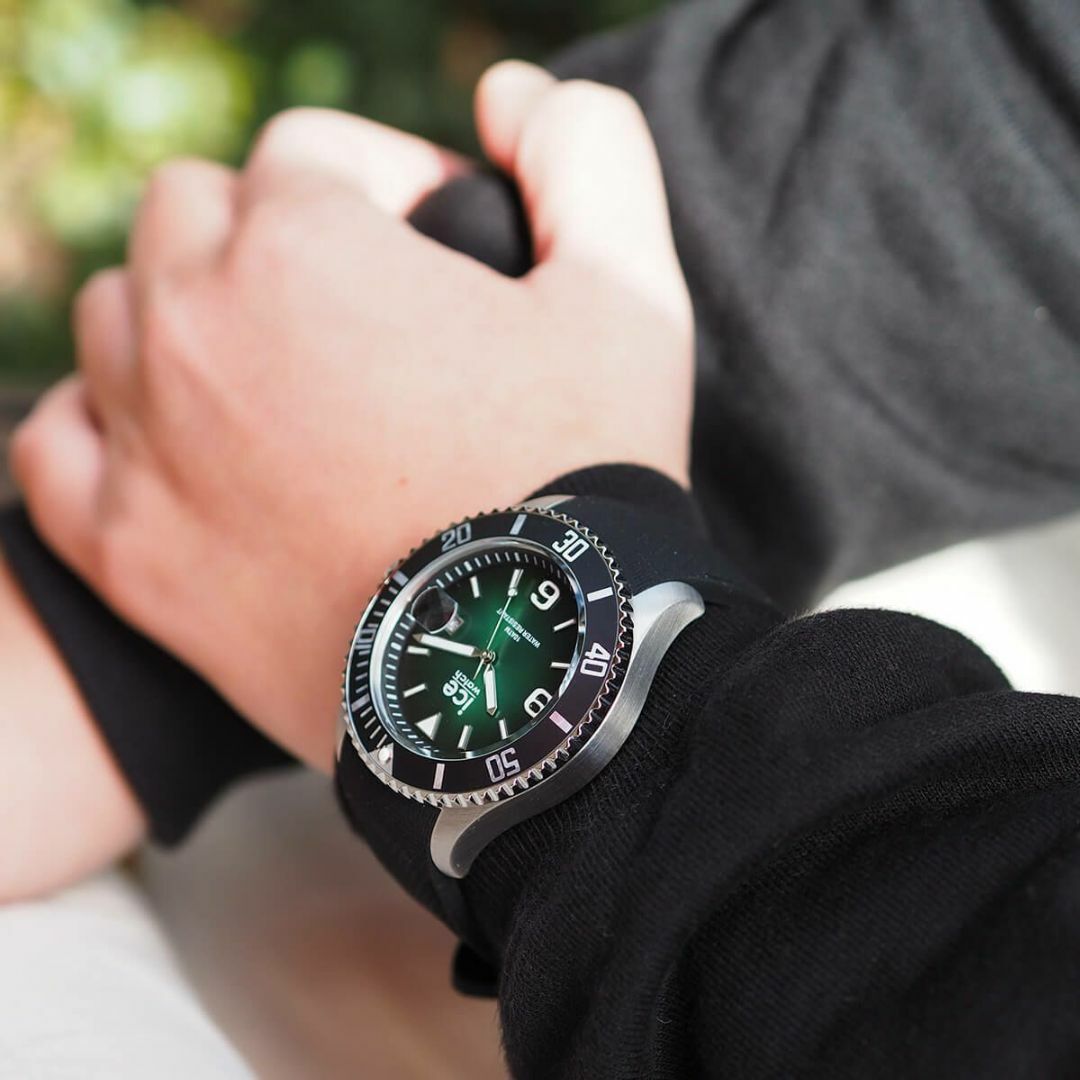 ice watch - ☆ICE WATCHE steel - ディープグリーン - ラージ - 3Hの