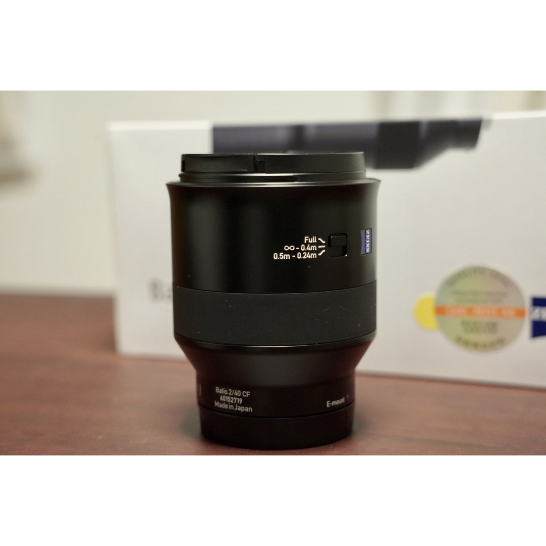 ZEISS(カールツァイス)のCarl Zeiss batis 40mm f2 sony eマウント スマホ/家電/カメラのカメラ(レンズ(単焦点))の商品写真