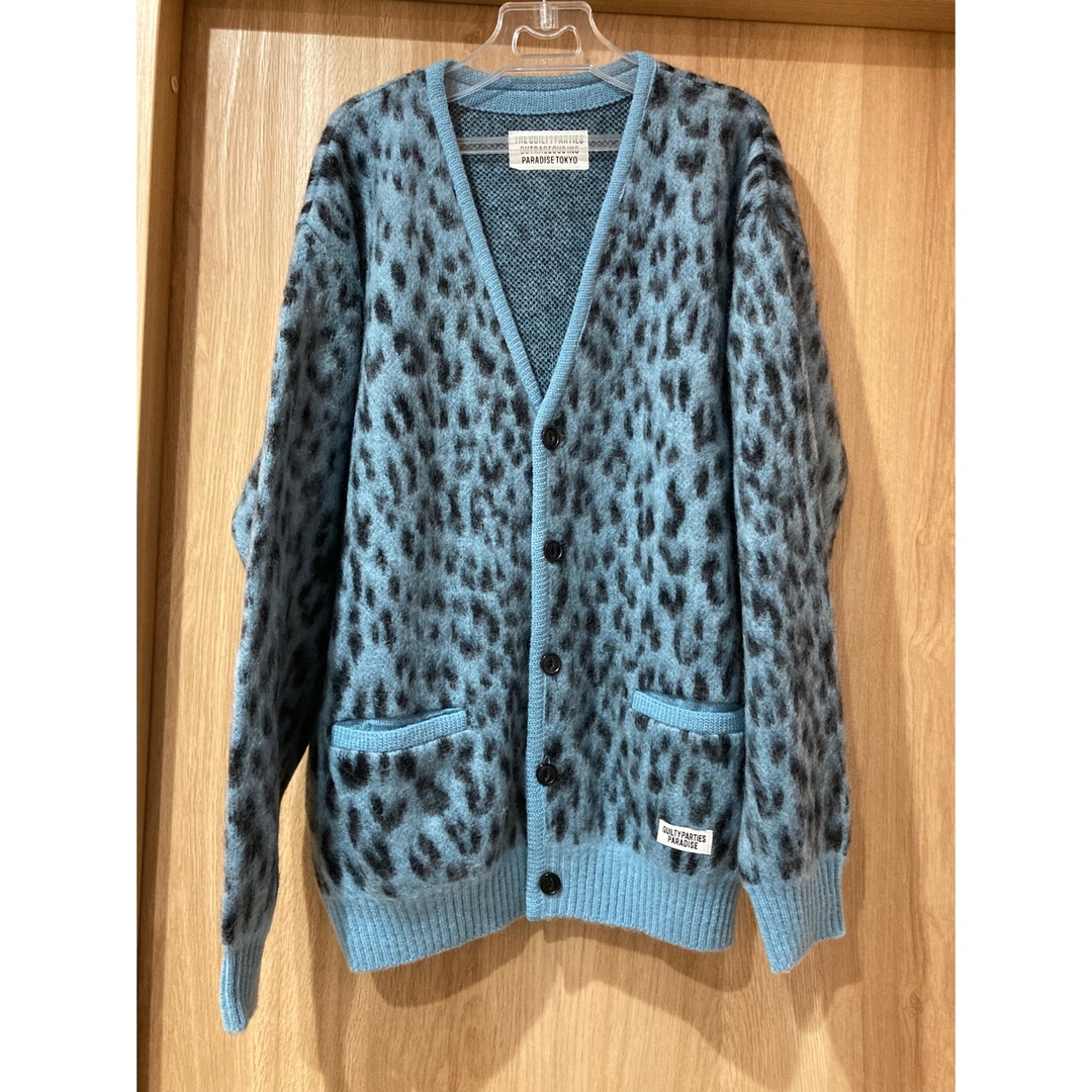 21AW LEOPARD MOHAIR CARDIGAN モヘア カーディガン