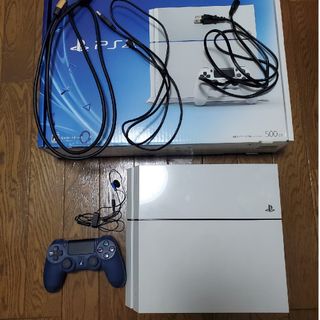 プレイステーション4(PlayStation4)のPlayStation4 CHU-1100A ホワイト(家庭用ゲーム機本体)