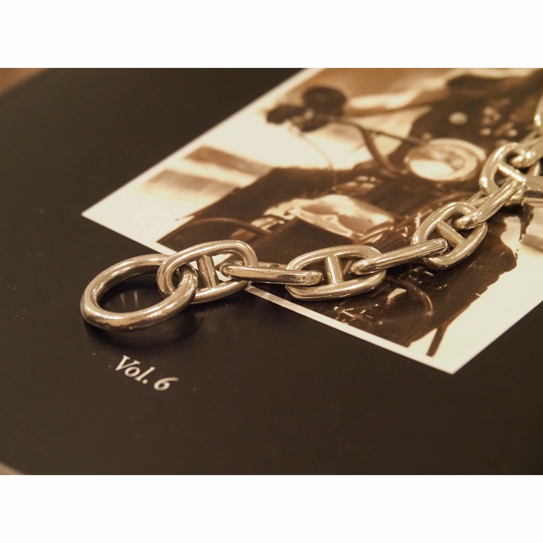 Hermes(エルメス)の【超希少】HERMES シェーヌダンクル 初期コマ 1971年製 GM 13コマ メンズのアクセサリー(ブレスレット)の商品写真