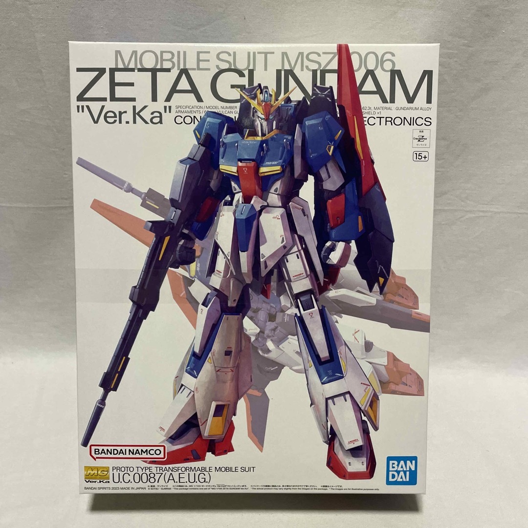 ① MG 機動戦士Zガンダム ゼータガンダム Ver.Ka