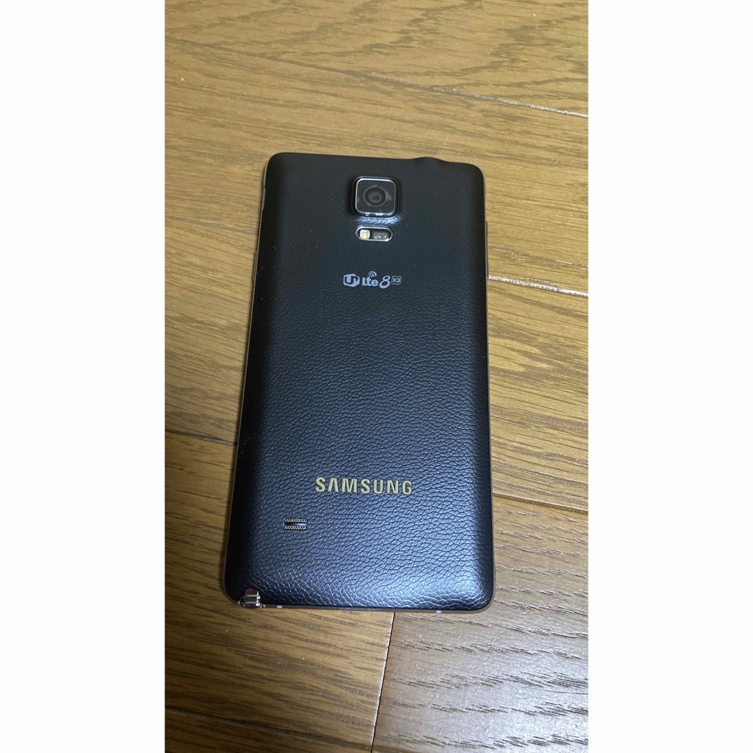 Galaxy(ギャラクシー)の韓国版SIMフリー Galaxy Note 4 ブラック　32GB スマホ/家電/カメラのスマートフォン/携帯電話(スマートフォン本体)の商品写真