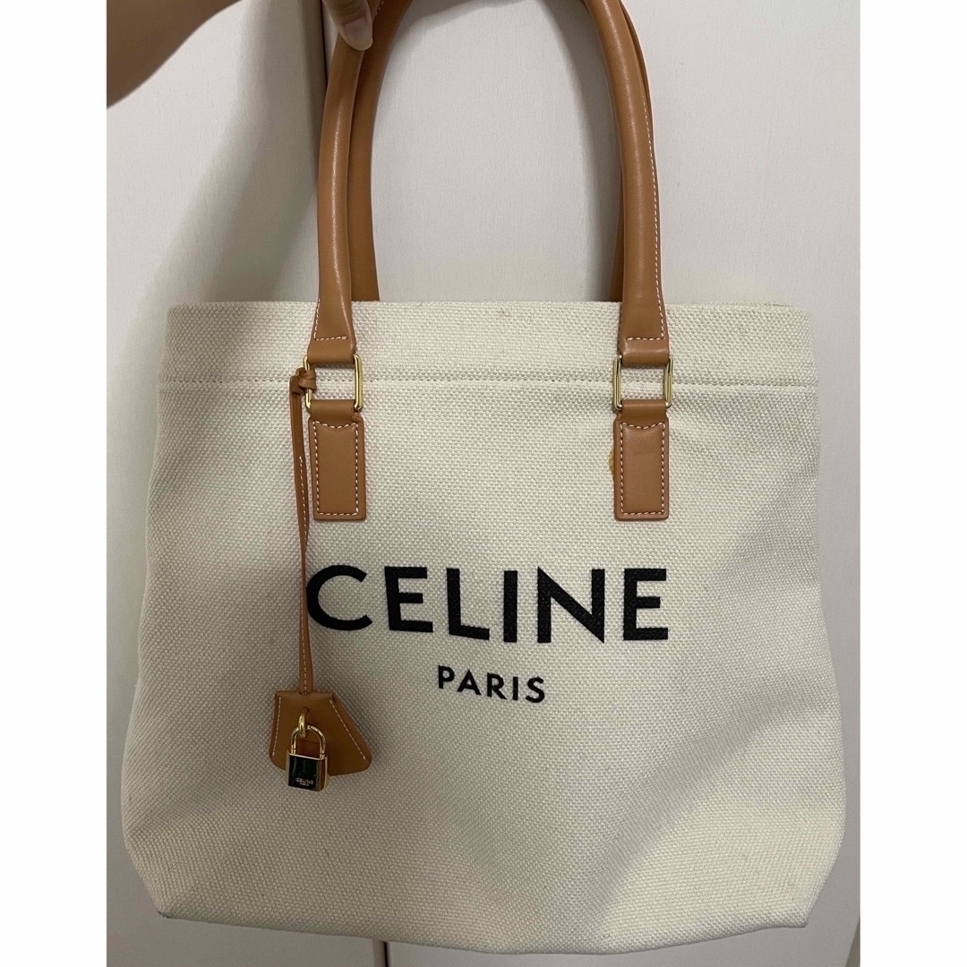 CELINE セリーヌ ホリゾンタル キャンバス トートバッグ