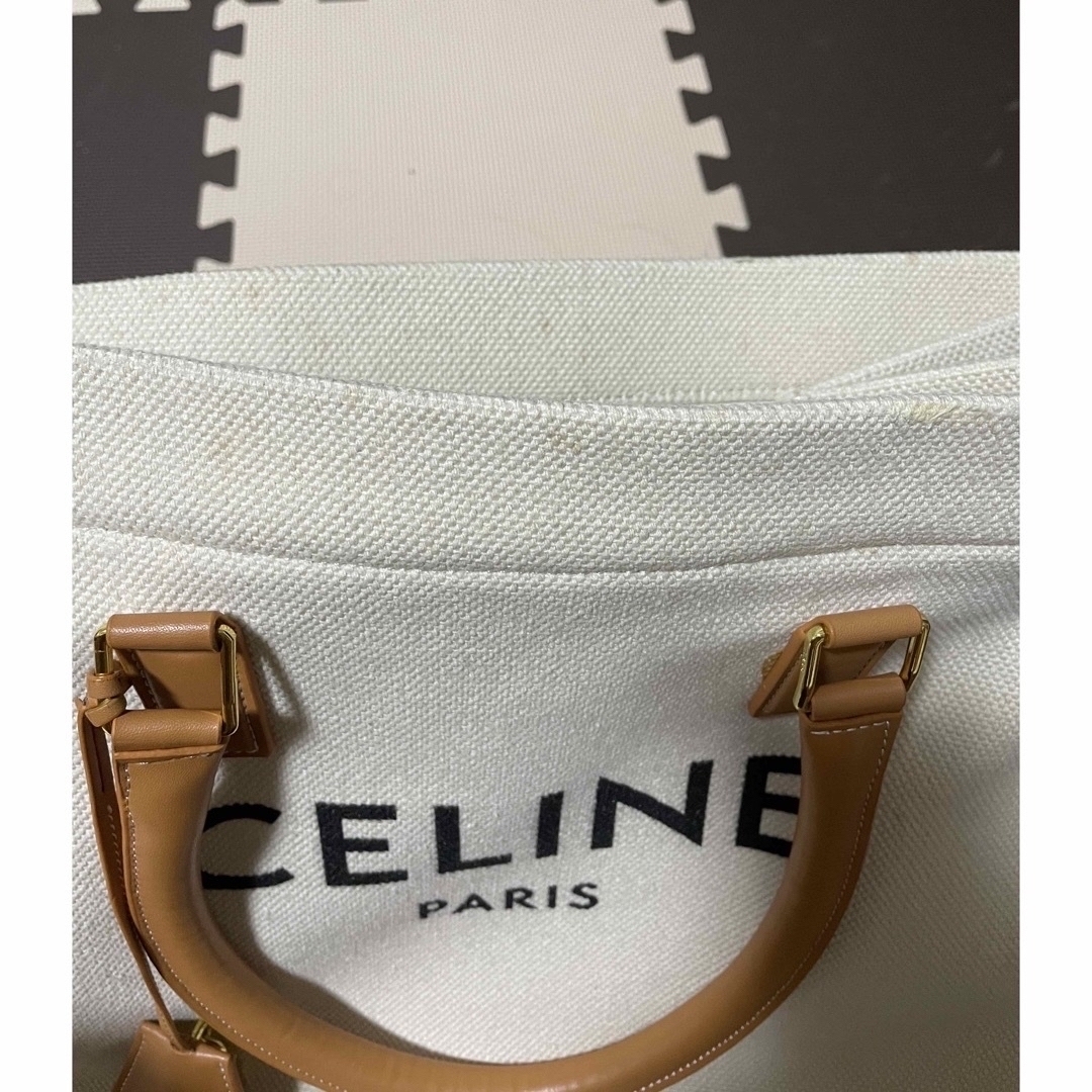 CELINE セリーヌ ホリゾンタル キャンバス トートバッグ