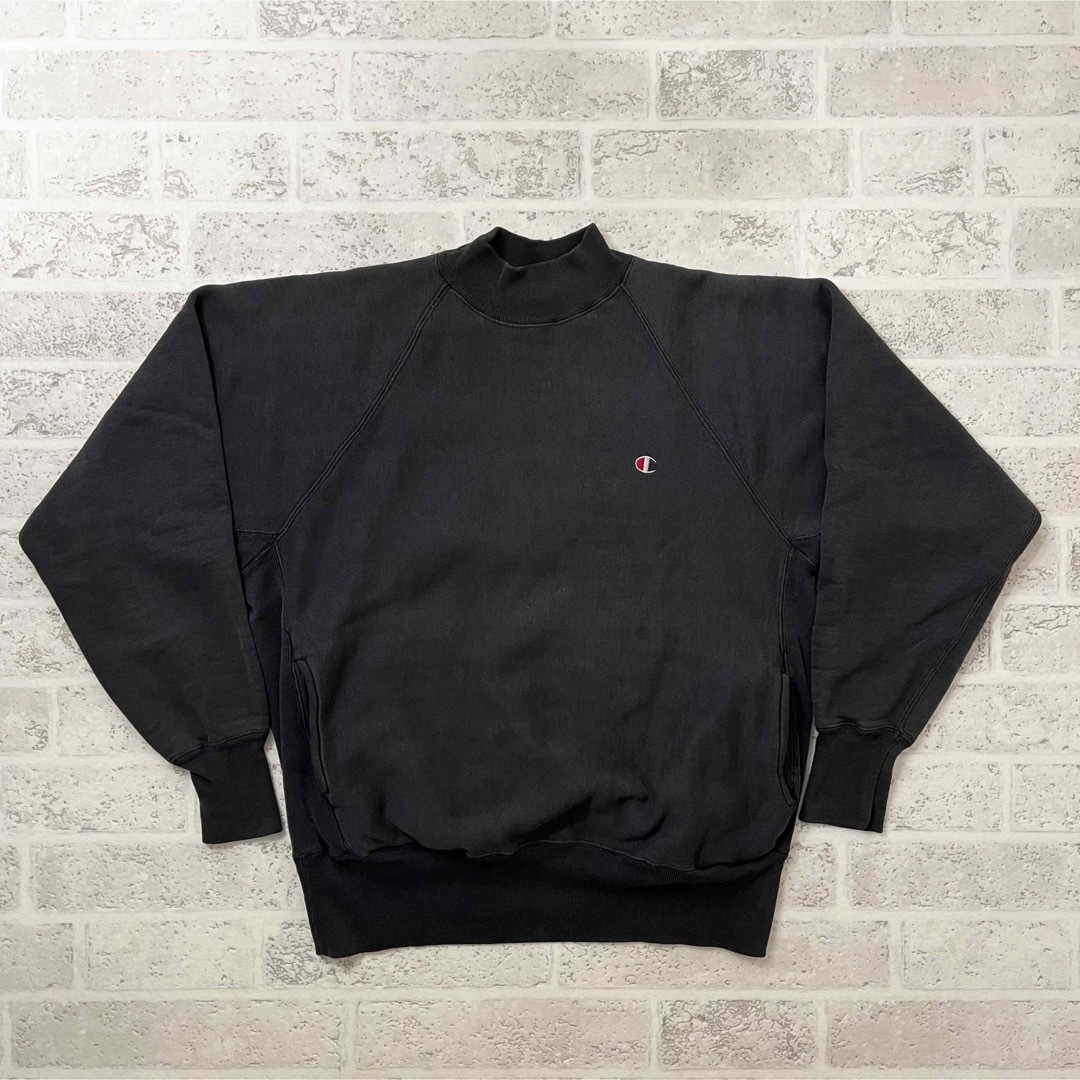 90s USA製 Champion REVERSE WEAVE モックネック