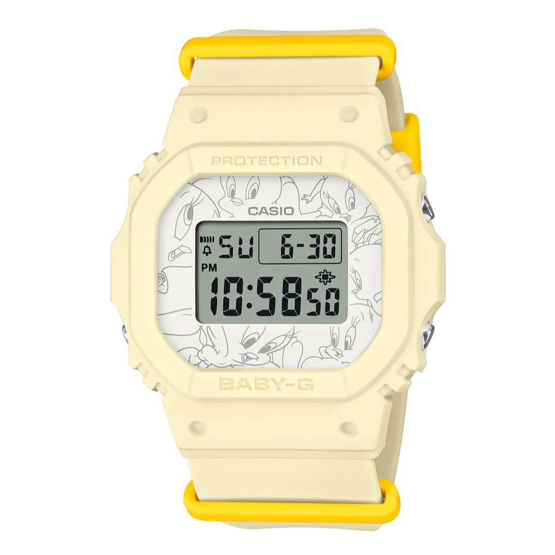 Baby-G(ベビージー)の新品未使用 BABY-G BGD-565TW-5JR TWEETYコラボモデル レディースのファッション小物(腕時計)の商品写真