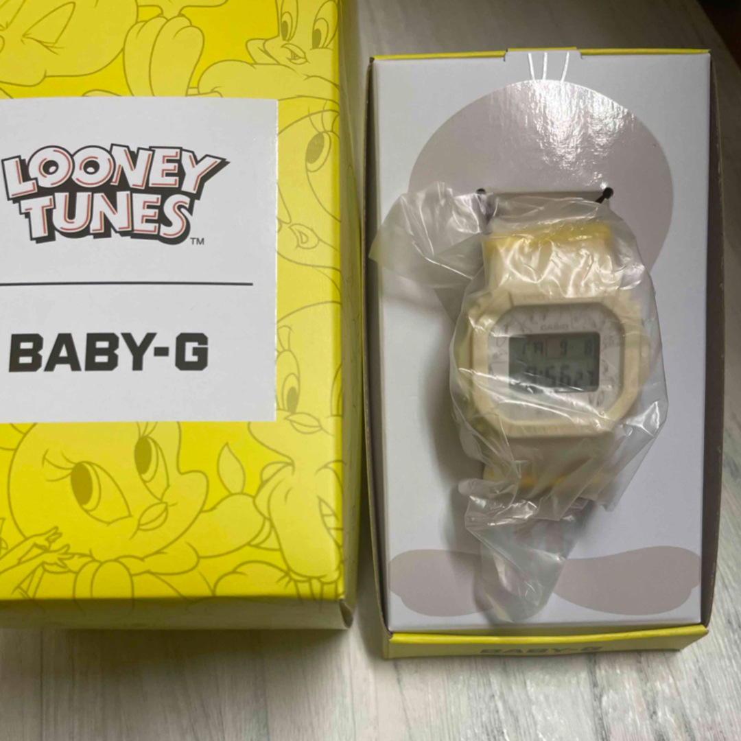 Baby-G(ベビージー)の新品未使用 BABY-G BGD-565TW-5JR TWEETYコラボモデル レディースのファッション小物(腕時計)の商品写真