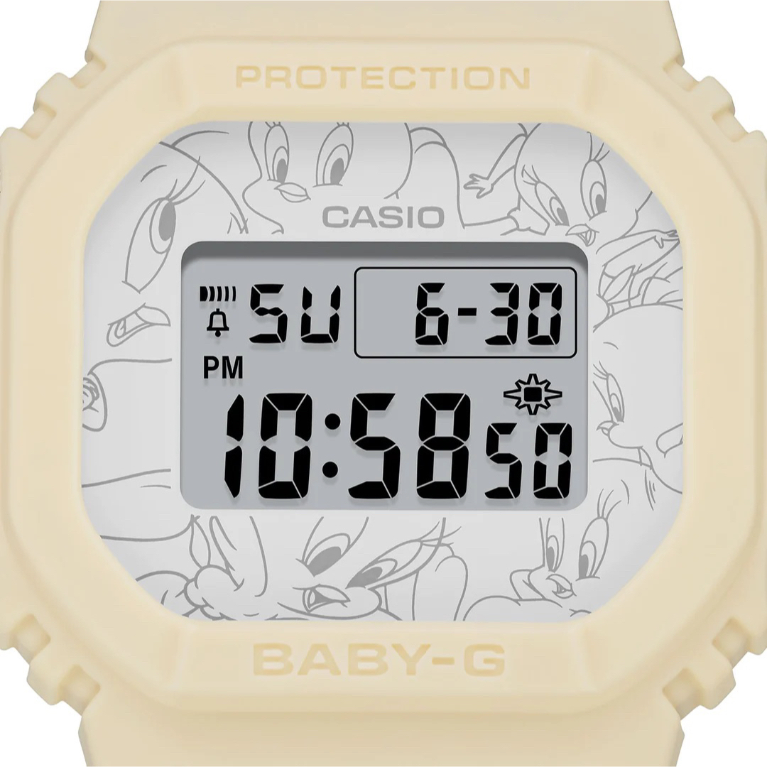 Baby-G(ベビージー)の新品未使用 BABY-G BGD-565TW-5JR TWEETYコラボモデル レディースのファッション小物(腕時計)の商品写真