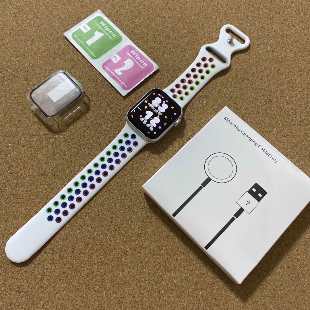 【極美品】Apple watch SE 第一世代 40mm GPS silver