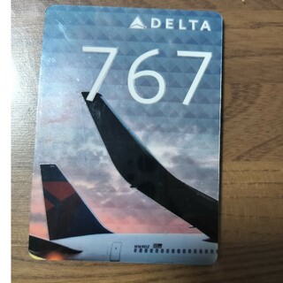 デルタ(DELTA)のデルタ航空　Boeing767-300ER カード(その他)