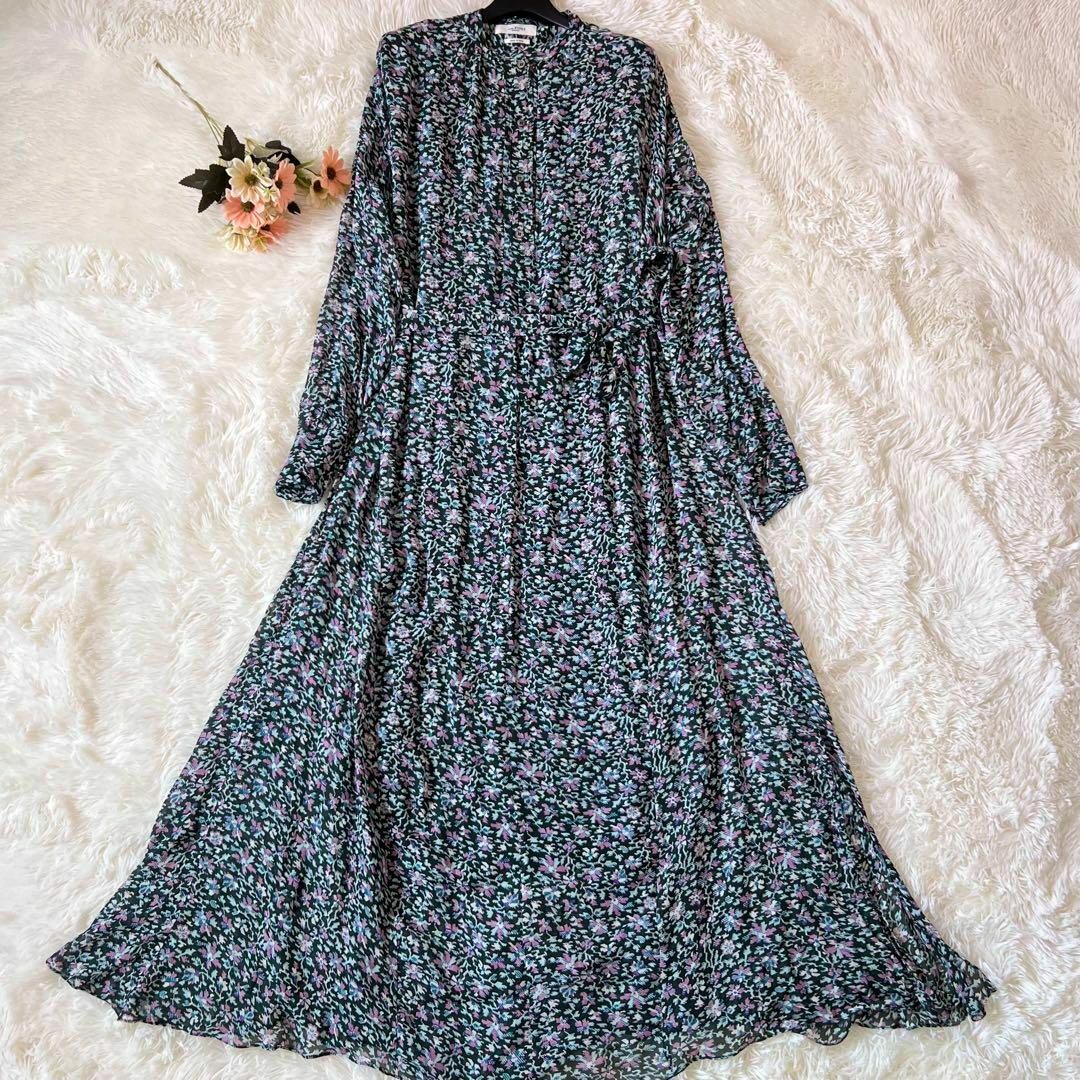 イザベルマランエトワール Floral Print Maxi ワンピース 花柄