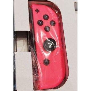 ニンテンドースイッチ(Nintendo Switch)の【新品】Joy-Con　右　ネオンレッド　ニンテンドースイッチ　Switch(家庭用ゲーム機本体)