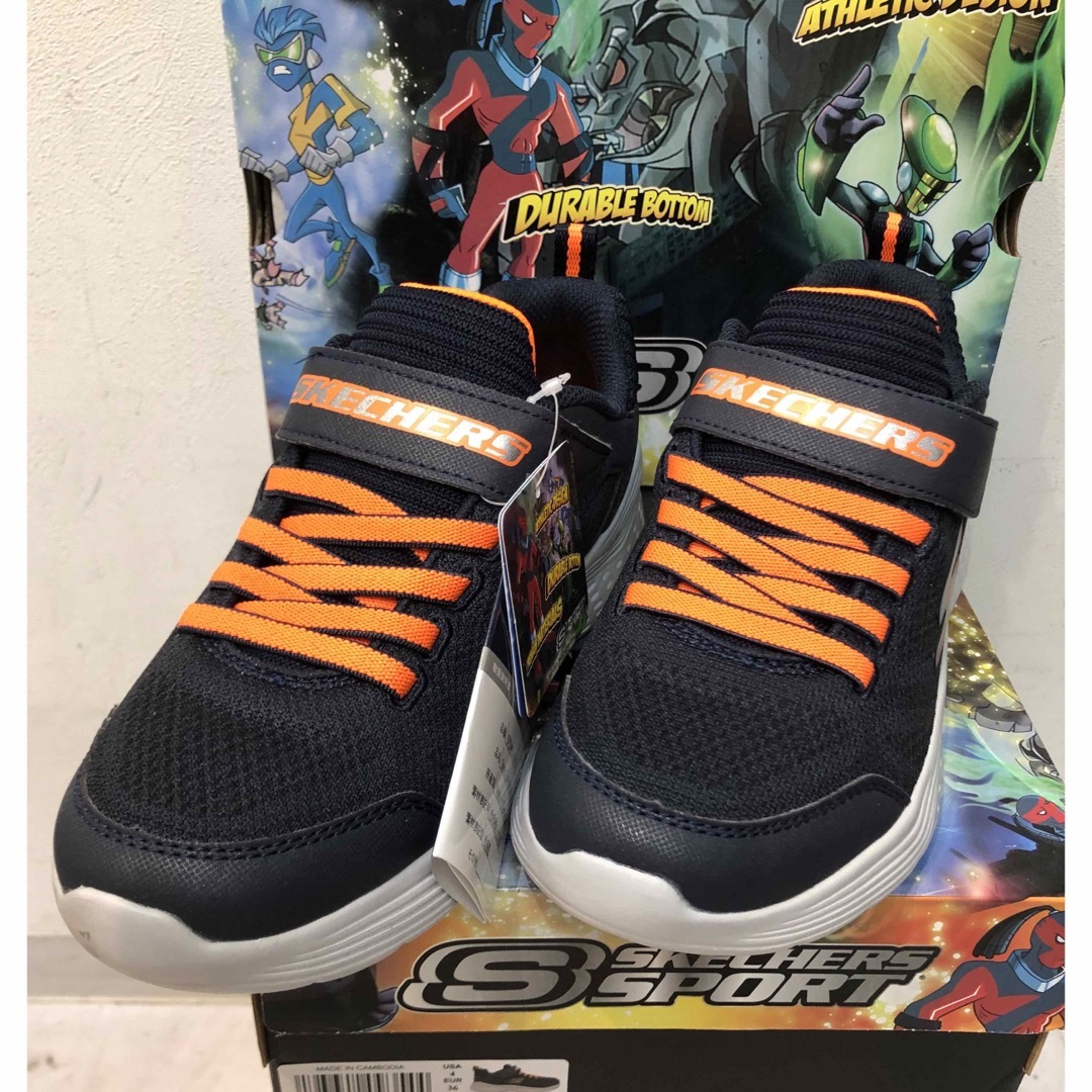 SKECHERS(スケッチャーズ)のスケッチャーズ /キッズ /スプリント スニーカー /ベルクロ 17.0 キッズ/ベビー/マタニティのキッズ靴/シューズ(15cm~)(スニーカー)の商品写真