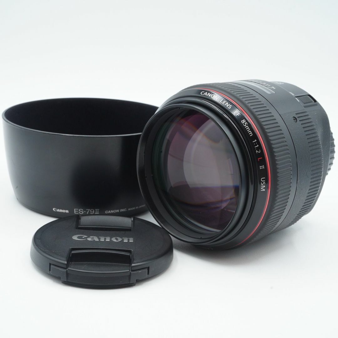 【美品】Canon 単焦点レンズ EF85mm F1.2L II USM