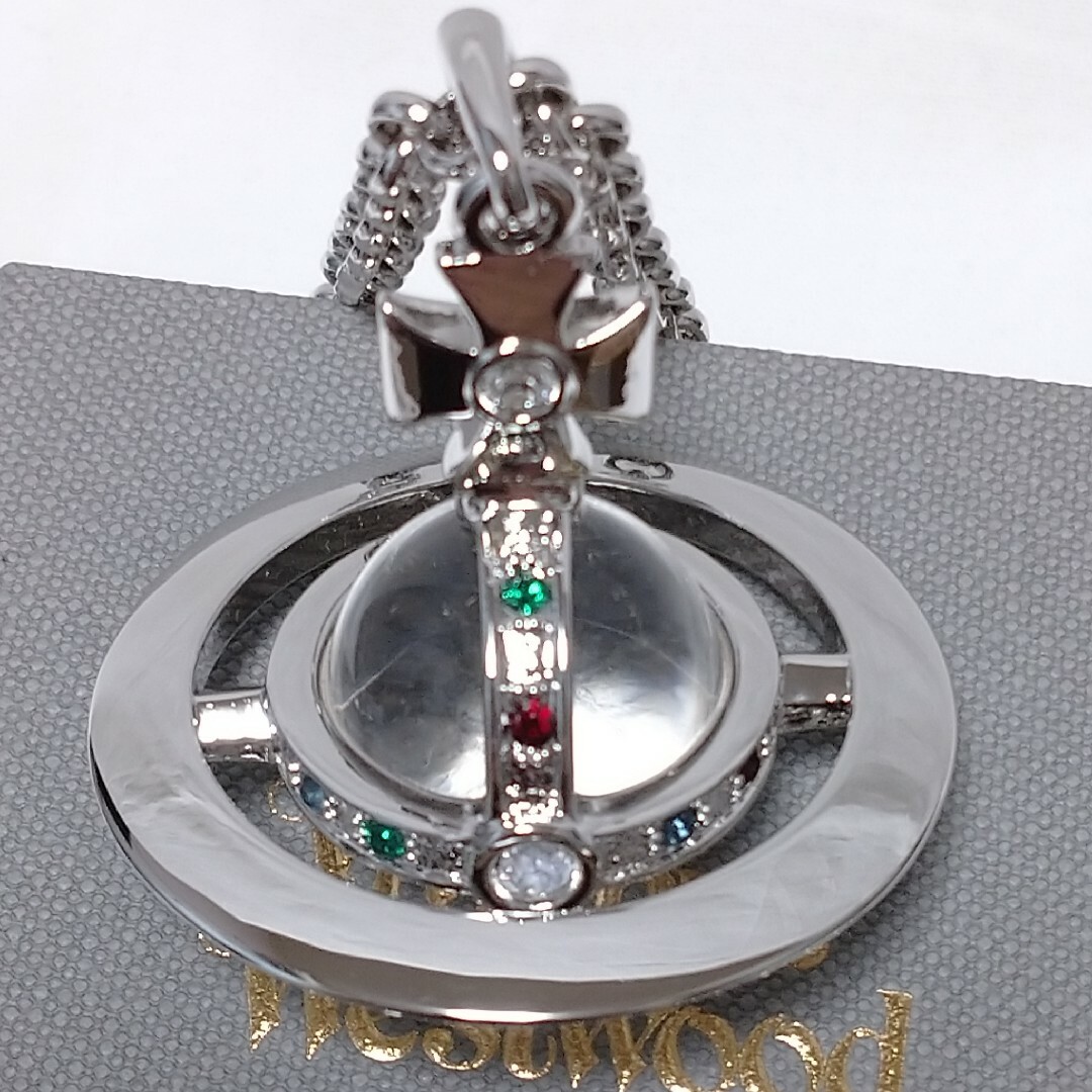 Vivienne Westwood(ヴィヴィアンウエストウッド)のvivienne westwood 工房印あり 旧スモールオーブネックレス レディースのアクセサリー(ネックレス)の商品写真