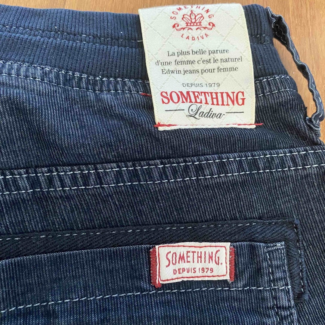 SOMETHING(サムシング)のSOMETHING デニムショートパンツ EDWIN  レディースのパンツ(デニム/ジーンズ)の商品写真