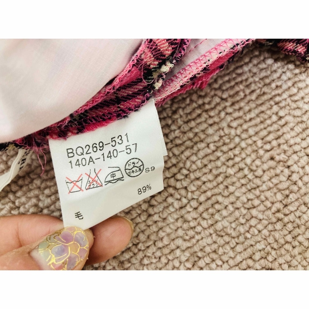 BURBERRY(バーバリー)の☆Burberry☆ ピンク　ノバチェック　キッズパンツ　140cm キッズ/ベビー/マタニティのキッズ服女の子用(90cm~)(パンツ/スパッツ)の商品写真