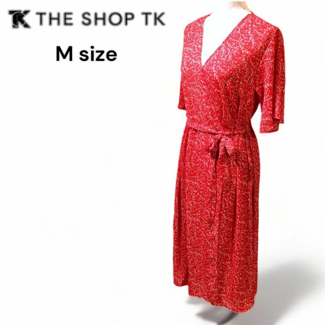 THE SHOP TK(ザショップティーケー)のThe shop TK ザショップティーケー ロングワンピース 小花柄 総柄 レディースのワンピース(ロングワンピース/マキシワンピース)の商品写真