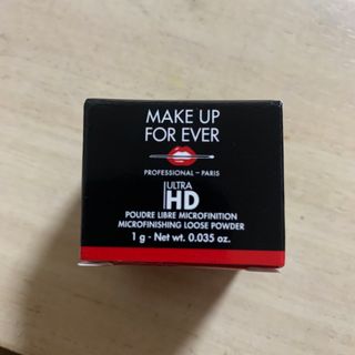 メイクアップフォーエバー(MAKE UP FOR EVER)のメイクアップフォーエバー　ウルトラHDルースパウダー　ミニサイズ(フェイスパウダー)