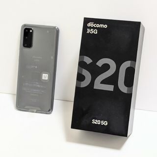 ギャラクシー(Galaxy)のGalaxy S20 5G 128GB コスミックグレー SIMロック解除済(スマートフォン本体)