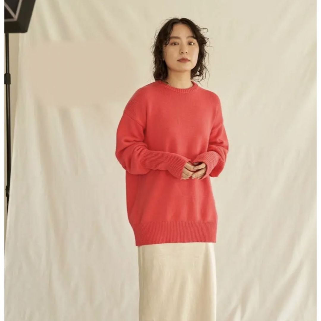 ENOF イナフ　cotton cashmere knit