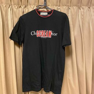 ディオールオム(DIOR HOMME)の限定品ディオールオムSCREAMロゴTシャツDIORHOMMEスクリーム正規品S(Tシャツ/カットソー(半袖/袖なし))