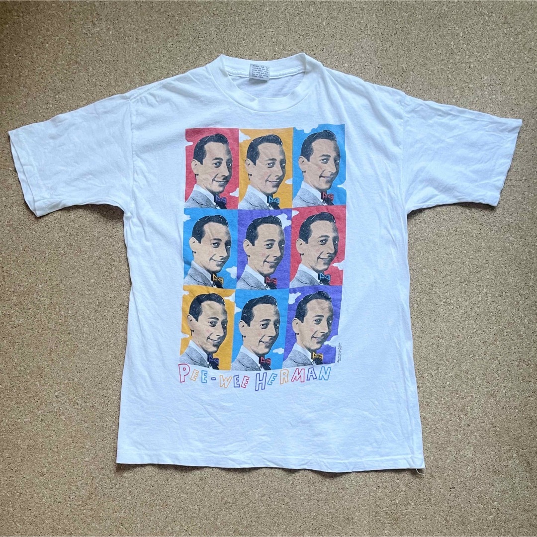 80s ピーウィーハーマン　Tシャツ　サイズL | フリマアプリ ラクマ