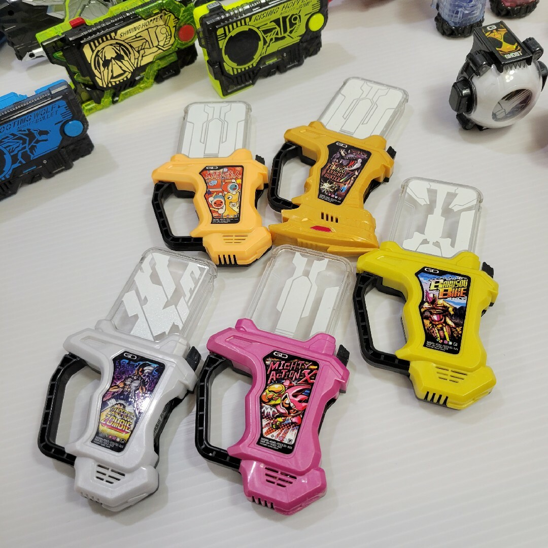 BANDAI - 仮面ライダー ゴースト、エグゼイド、ビルド、ジオウ