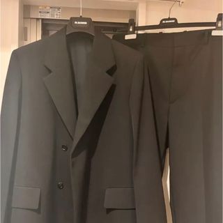 21ss UNIQLO ＋J セットアップ Black L 82cm スーツ