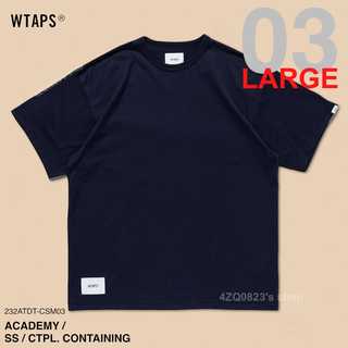 ダブルタップス(W)taps)のWTAPS 23fw ACADEMY SS CTPL CONTAINING L(Tシャツ/カットソー(半袖/袖なし))