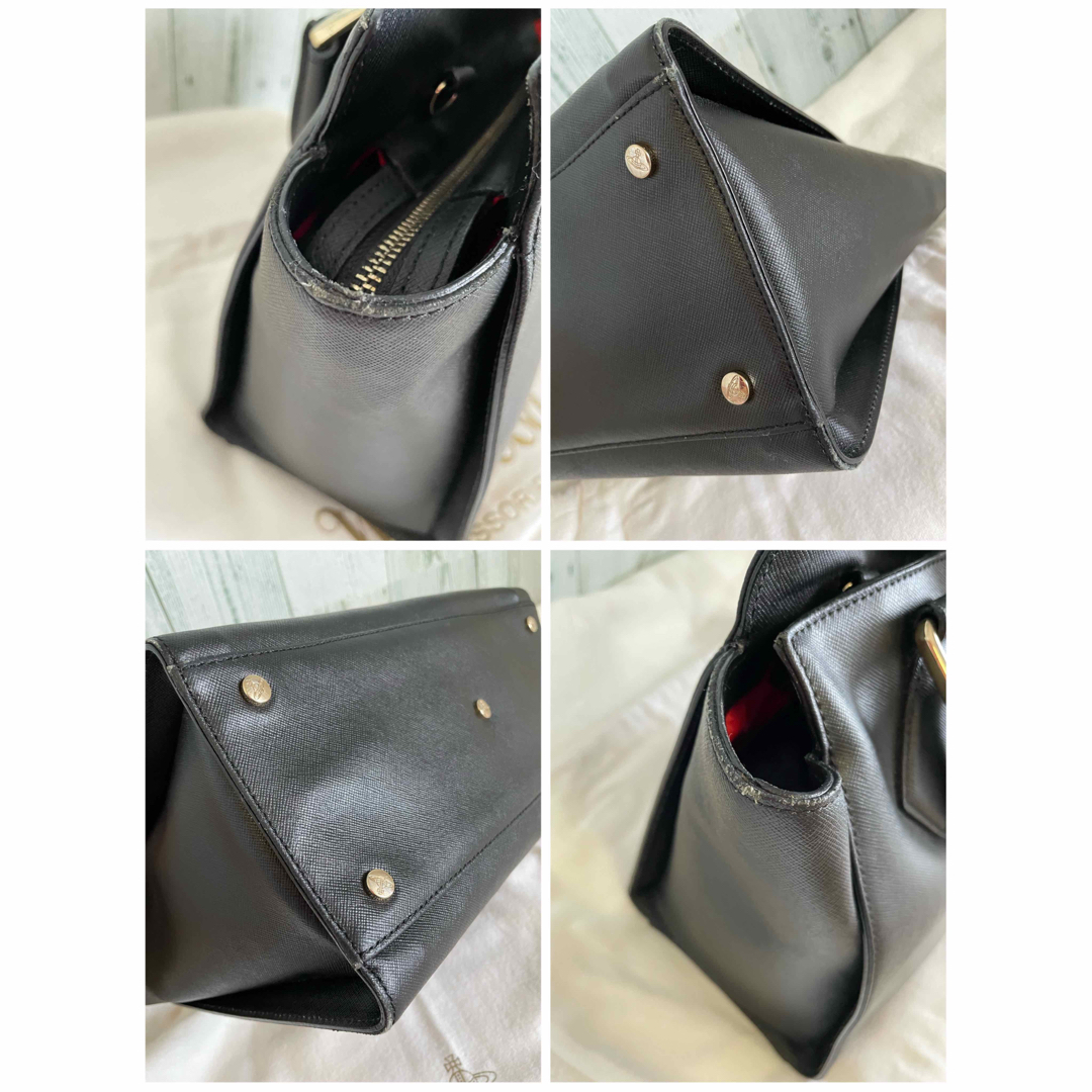 VIVIENNE WESTWOOD ヴィヴィアンウエストウッド バッグ ブラック VIVIENNE WESTWOOD ヴィヴィアンウエストウッド バッグ ブラック