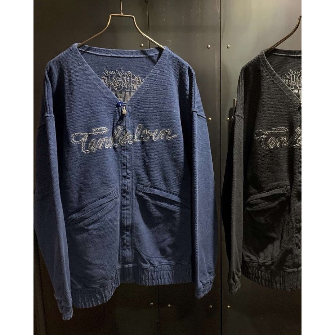 TENDERLOIN MOSS STITCH ZIP UP JKT L-