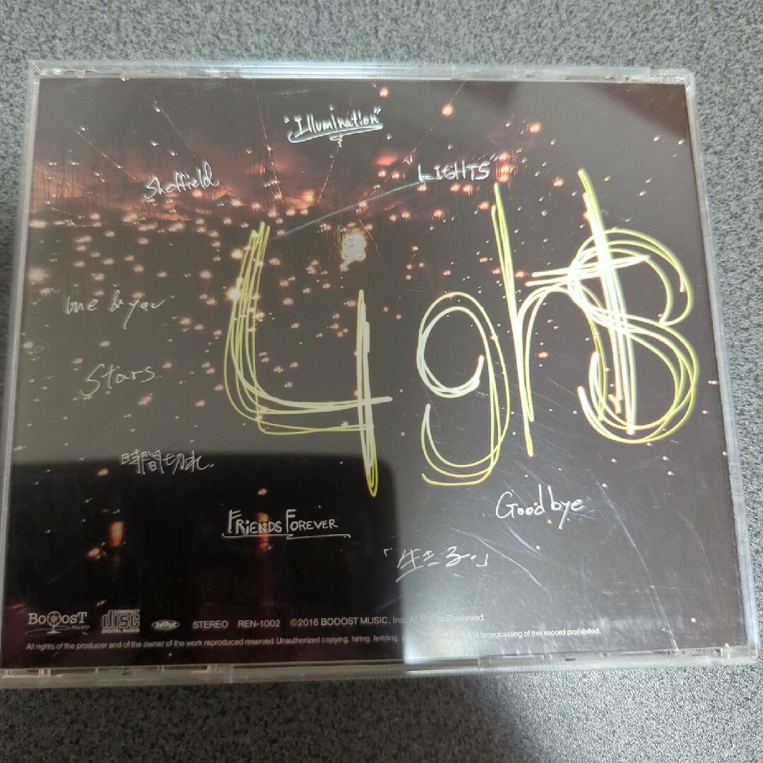 Lights　CD エンタメ/ホビーのCD(ポップス/ロック(邦楽))の商品写真