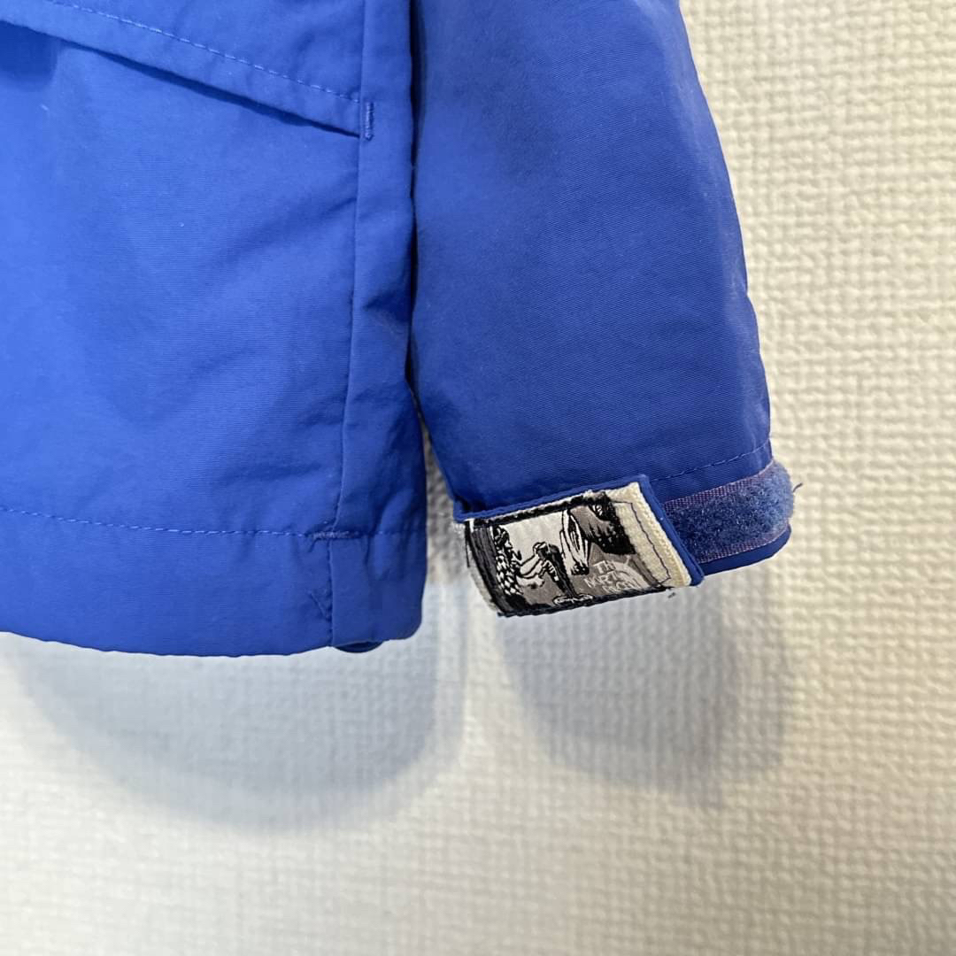 THE NORTH FACE(ザノースフェイス)のノースフェイス マウンテンパーカー ブルー 140 キッズ　 子供服 キッズ/ベビー/マタニティのキッズ服男の子用(90cm~)(ジャケット/上着)の商品写真