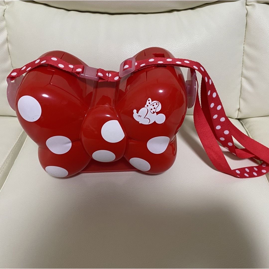 ミニーマウス(ミニーマウス)のポップコーンバケット　ミニーちゃん エンタメ/ホビーのおもちゃ/ぬいぐるみ(キャラクターグッズ)の商品写真