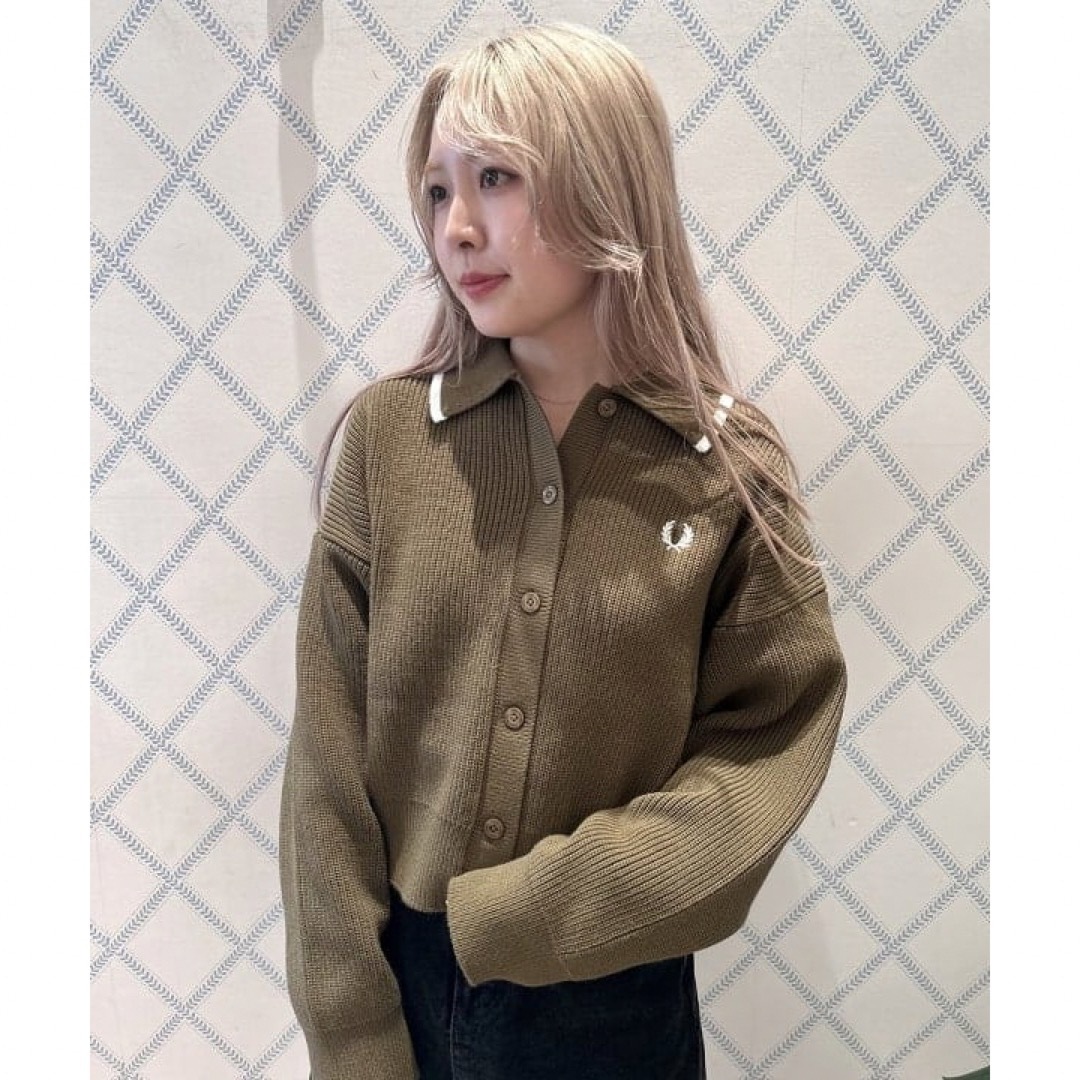 FRED PERRY - FRED PERRY × Ray BEAMS / 別注 カラー カーディガンの通販 by Sio's shop｜フレッドペリー ならラクマ